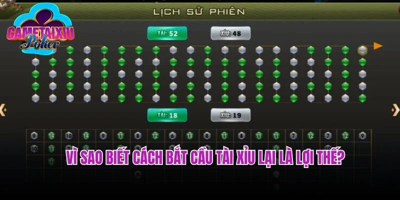 Vì sao biết cách bắt cầu tài xỉu lại là lợi thế?