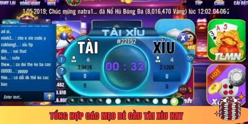 Tổng hợp các mẹo bẻ cầu Tài xỉu hay 
