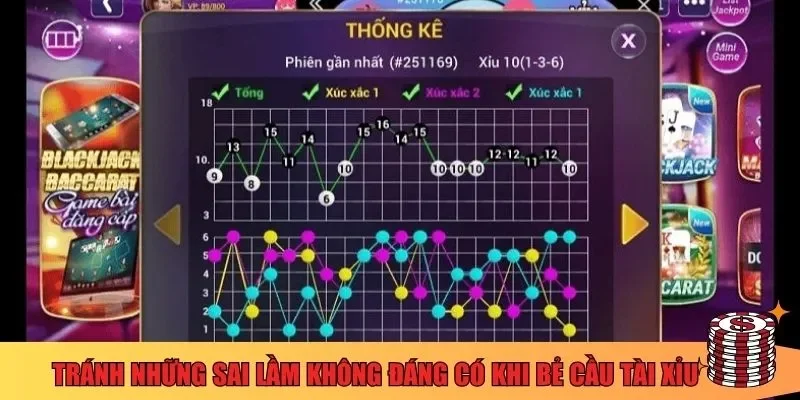 Tránh những sai lầm không đáng có khi bẻ cầu Tài xỉu 